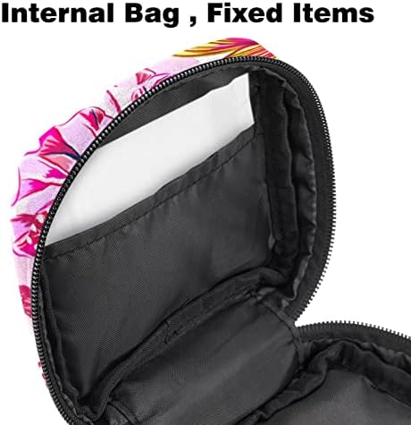 Geantă de epocă, geantă sanitară geantă cu fermoar cu fermoar pentru fete fete feminine menstruație cu fermoar pungă mini geantă