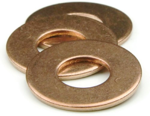 Șaibe plate din bronz din siliciu-3/8 -L QTY-25