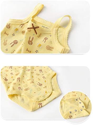 Baby Baby fete spaghete curea Bodysuit Fără mâneci Baby Tank Top bumbac Baby One-Pieces pachet de haine pentru copii de vară