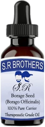 S. r Brothers Borage semințe Pure & amp; naturale terapeutice grad Carrier ulei 50ml
