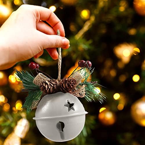 Clopote de Crăciun cu jingle de Crăciun Clopote metalice de Crăciun decorativ decorat decorare decorare atârnă margele pandantiv
