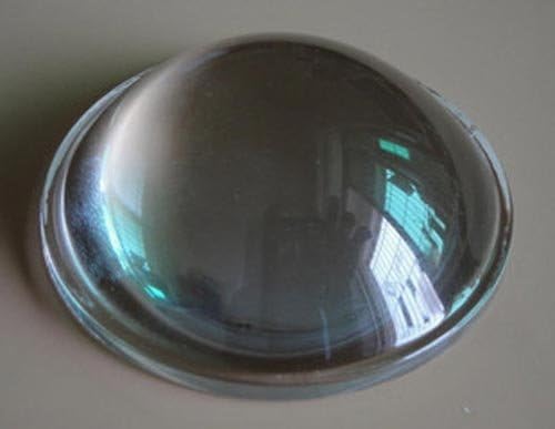 Lentilă de sticlă optică de mare putere cu LED neted de 52 mm lentilă de 52 mm