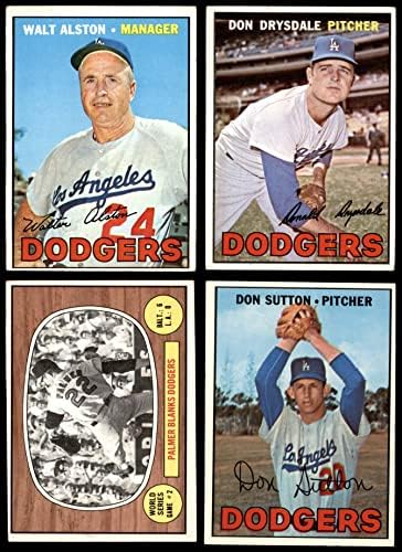 1967 Topps Los Angeles Dodgers lângă Team Set Los Angeles Dodgers VG+ Dodgers