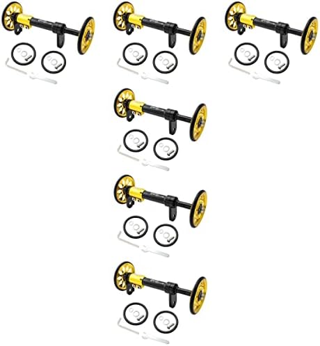 Abaodam 6 seturi de biciclete spate Cargo Rack Telescopic Rod compatibil pentru Brompton pliere biciclete