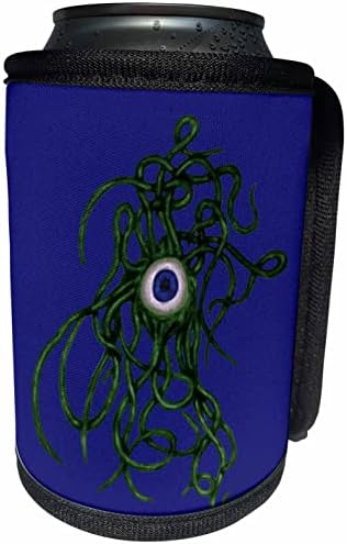 3Drose creatură înfiorătoare tentaculă pentru ochi răi creatură în verde - poate răcire cu flaconie mai rece