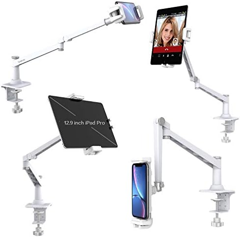 Telefon mobil Smatree și suport pentru tabletă pentru birou, suport pentru tabletă cu o rotație de 360 ​​° compatibilă cu iPhone