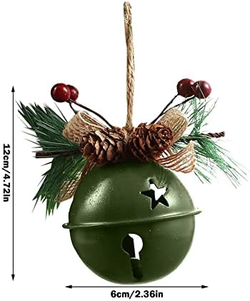 Decorative agățate jingle copac de Crăciun clopote metalice de Crăciun vacanță decorativă decorare decorare agățată agățați