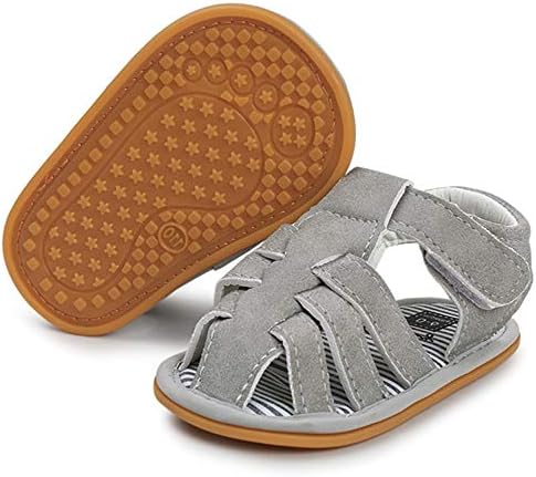 Timatego Baby Boys Girls Sandals Non Slip Sole Sole Outdoor Pantofi sportivi în aer liber Pantofi pentru copii pentru prima dată Walker Pantofi de vară 3-18 luni