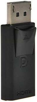 Utility Mini Portable DisplayPport DP Masculin la HDMI Convertor Femeie Adaptor Conector-Black-Black