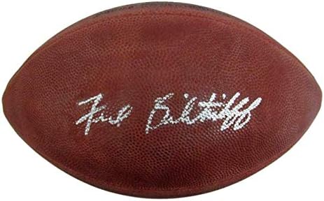Fred Biletnikoff semnat/autografat Raiders Wilson NFL fotbal JSA 149939 - Fotbal autografiat